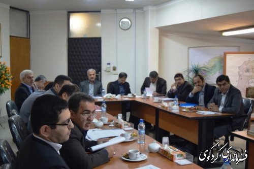 اولین جلسه کمیته برنامه ریزی شهرستان در سال 95 برگزار شد