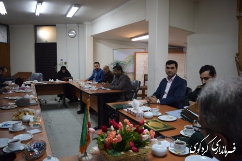 اولین جلسه اجلاسیه 4000 شهید گلستان  ، در سال جاری در شهرستان کردکوی برگزارشد