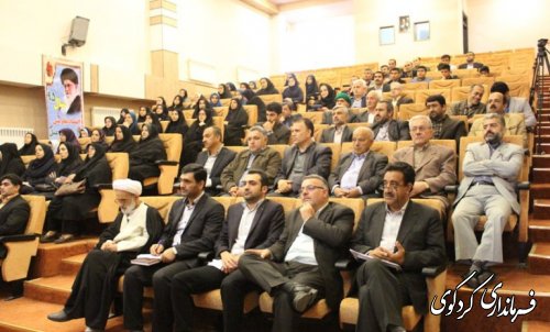 در مجمع خیرین مدرسه ساز عنوان شد: حجه الاسلام شاعری ؛گنجینه معنوی شهرستان کردکوی است.