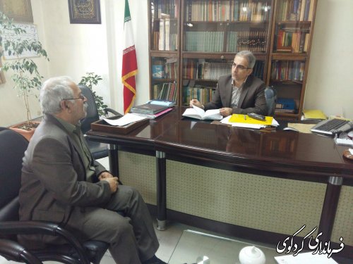 دیدار فرماندار با مردم در روزملاقات عمومی