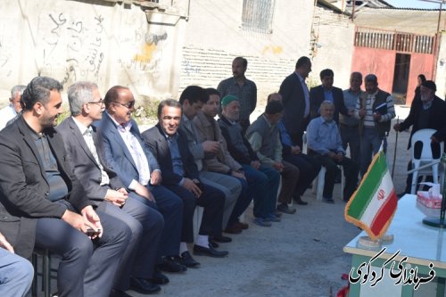طرح هادی در چهار روستای بخش مرکزی کردکوی اجرایی شد