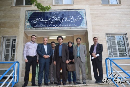 عیادت  معاون فرماندار کردکوی از بیماران دیالیزی شهرستان کردکوی