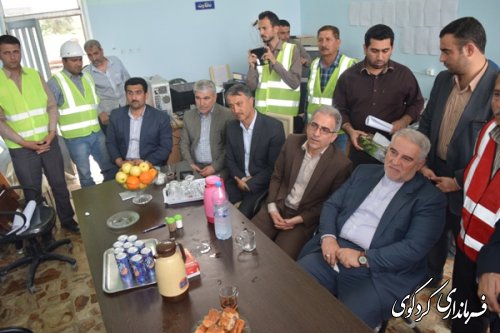 بازدید استاندار گلستان و هیات همراه از زیر گذر یساقی (گزارش تصویری )