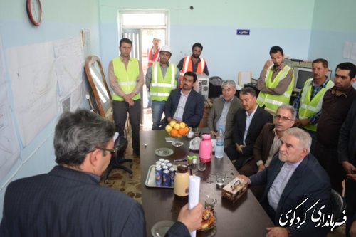 بازدید و تاکید دکتر صادقلو بر اهمیت اجرایی شدن پروژه زیرگذر یساقی