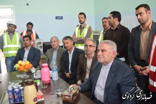 بازدید و تاکید دکتر صادقلو بر اهمیت اجرایی شدن پروژه زیرگذر یساقی