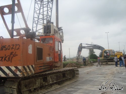 بازدید و تاکید دکتر صادقلو بر اهمیت اجرایی شدن پروژه زیرگذر یساقی