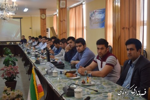 با حضور فرماندار کلاس آموزشی کاربران شعب اخذ رای برگزار شد