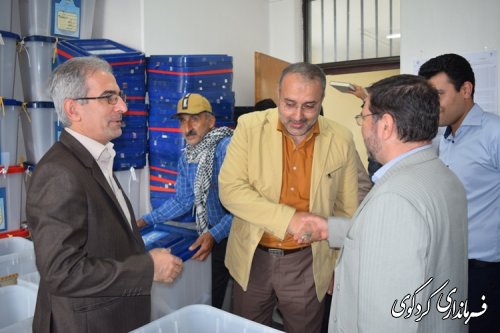اولین گروهای  شعب اخذ رای در روستاهای کوهستانی اعرام شدند.