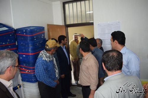 اولین گروهای  شعب اخذ رای در روستاهای کوهستانی اعرام شدند.