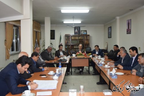 تقدیر ویزه اعضای هیات اجرایی ، بازرسی ، و نظارت انتخابات از فرماندار کردکوی