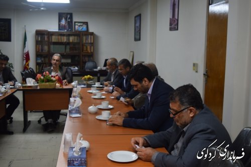تقدیر ویزه اعضای هیات اجرایی ، بازرسی ، و نظارت انتخابات از فرماندار کردکوی