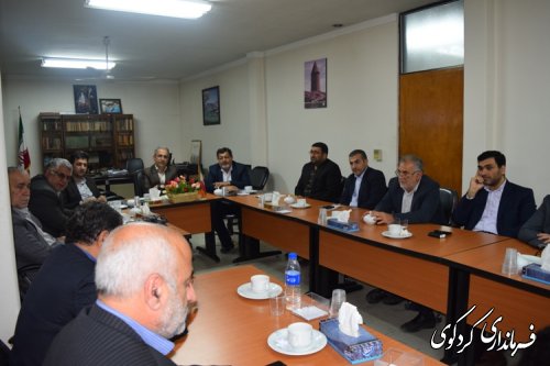 تقدیر ویزه اعضای هیات اجرایی ، بازرسی ، و نظارت انتخابات از فرماندار کردکوی