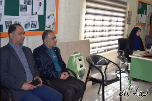 فرماندار کردکوی از چند واحد آموزشی سطح شهر کردکوی بازدید کردند