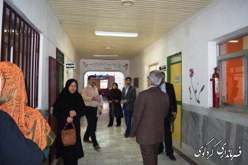 فرماندار کردکوی از چند واحد آموزشی سطح شهر کردکوی بازدید کردند