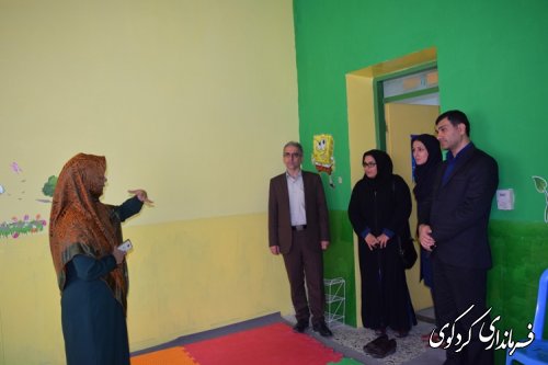 فرماندار کردکوی از چند واحد آموزشی سطح شهر کردکوی بازدید کردند