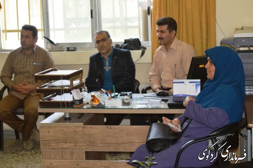 فرماندار کردکوی از چند واحد آموزشی سطح شهر کردکوی بازدید کردند