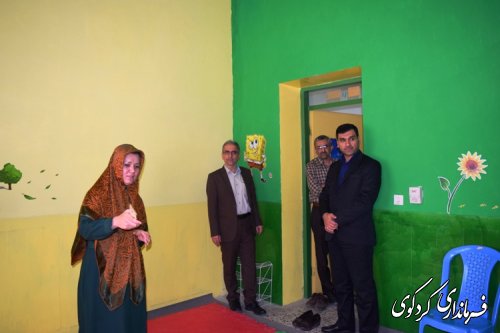 فرماندار کردکوی از چند واحد آموزشی سطح شهر کردکوی بازدید کردند