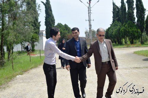 فرماندار کردکوی از چند واحد آموزشی سطح شهر کردکوی بازدید کردند
