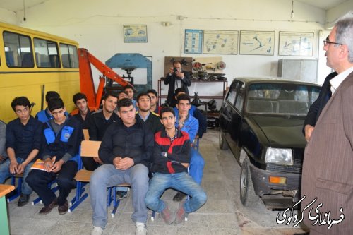 فرماندار کردکوی از چند واحد آموزشی سطح شهر کردکوی بازدید کردند
