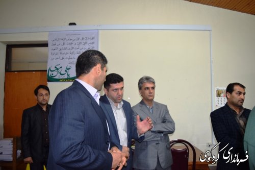 بازدید فرماندار کردکوی و اعضای شورای تامین شهرستان از دوربین های ترافیکی در حال نصب سطح شهر