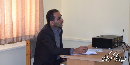 اولین جلسه شورای کشاورزی شهرستان در سال 95