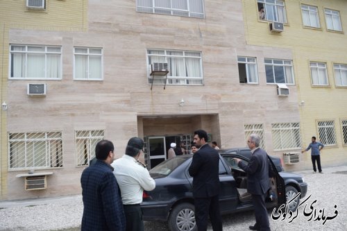 حضور فرماندار کردکوی در ستاد ناحیه مقاومت بسیج سپاه و تبریک روز پاسدار  