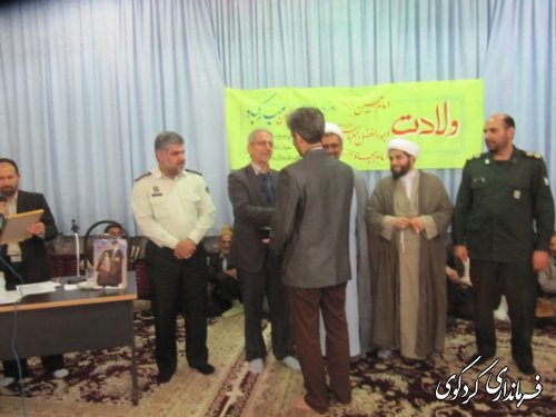 شرکت فرماندار در مراسم جشن اعیاد شعبانیه روستای یساقی