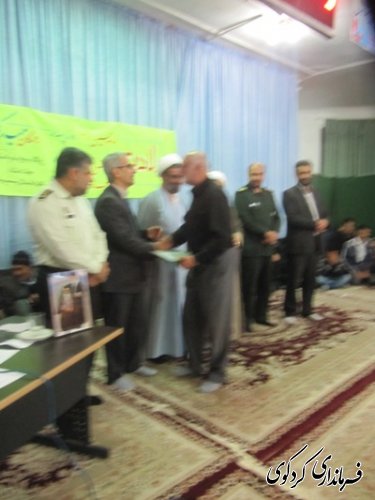 شرکت فرماندار در مراسم جشن اعیاد شعبانیه روستای یساقی