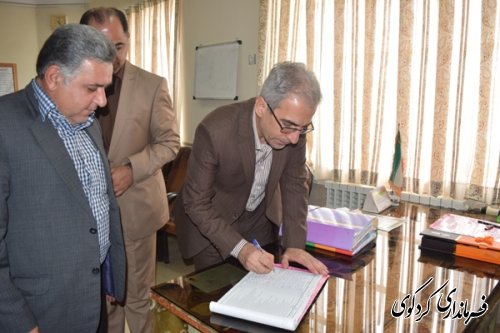 بازدید فرماندار کردکوی از دبستانهای مقطع ابتدایی روستای  النگ