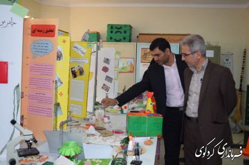 بازدید فرماندار کردکوی از دبستانهای مقطع ابتدایی روستای  النگ