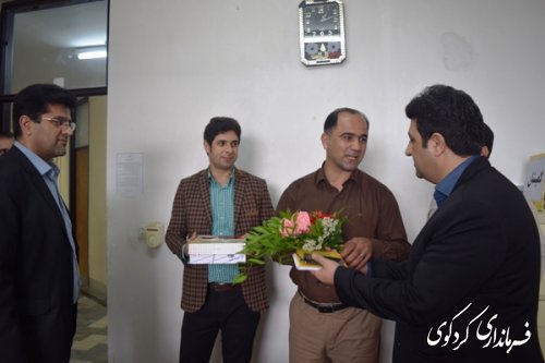 برگزاری جشن روز جهانی ارتباطات و روابط عمومی در فرمانداری کردکوی
