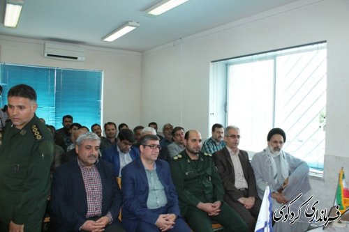 (گزارش تصویر ی) افتتاح پایگاه مقاومت بسیج کارمندی اداری"عاشقان ولایت " در کردکوی