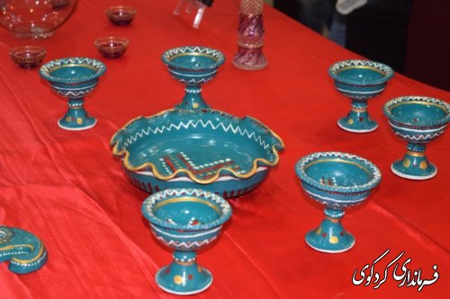 با حضور معاون فرماندارنمایشگاه هنرآموزان  طراح و نقاش هیرا  افتتاح شد
