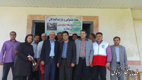 نمایشگاه و فروشگاه صنایع دستی و سوغات در روستای هدف گردشگری "سرکلاته خرابشهر" افتتاح گردید.