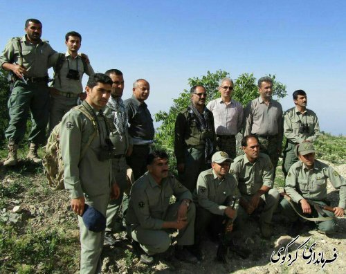 سرشماری حیات وحش منطقه حفاظت شده جهان نما با حضور مجتبی جمالی فرماندار و بخشدار مرکزی شهرستان کردکوی