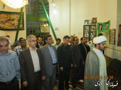 مراسم گرامیداشت هفته اصناف شهرستان کردکوی برگزارشد