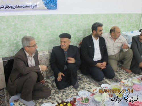 مراسم گرامیداشت هفته اصناف شهرستان کردکوی برگزارشد