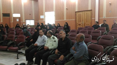 همایش پیشگیری از اعتیاد ویژه مددجویان تحت پوشش کمیته امدادو بهزیستی کردکوی برگزارشد.