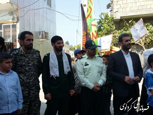 پیام بخشدار به مناسبت روز جهانی قدس