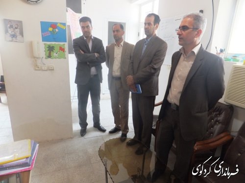 بازدید سرزده فرماندار کردکوی از اداره بهزیستی کردکوی