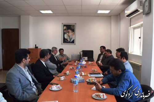 برگزاری مراسم تودیع و معارفه اداره راه و مسکن و شهرسازی کردکوی