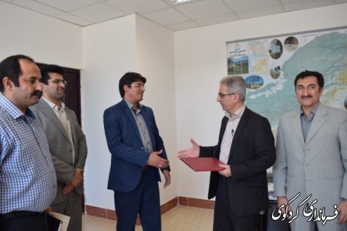 برگزاری مراسم تودیع و معارفه اداره راه و مسکن و شهرسازی کردکوی