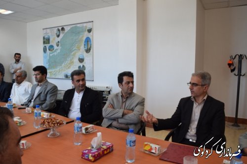 برگزاری مراسم تودیع و معارفه اداره راه و مسکن و شهرسازی کردکوی