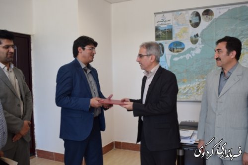 برگزاری مراسم تودیع و معارفه اداره راه و مسکن و شهرسازی کردکوی