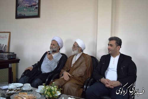 دیدار مدیر کل اوقاف و امور خیریه استان با فرماندارکردکوی
