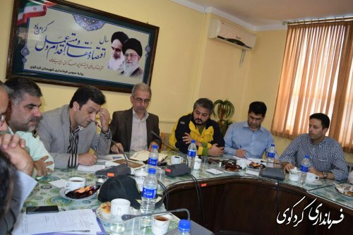 هم اکنون جلسه مدیریت بحران با اعضای ستادشهرستان در فرمانداری کردکوی