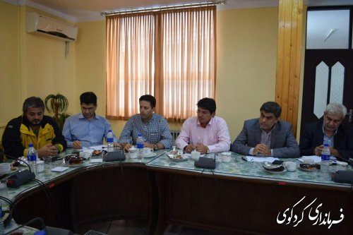 هم اکنون جلسه مدیریت بحران با اعضای ستادشهرستان در فرمانداری کردکوی