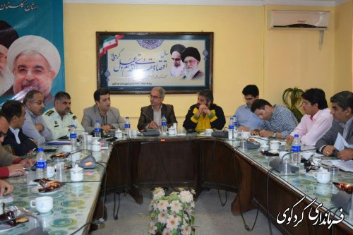 هم اکنون جلسه مدیریت بحران با اعضای ستادشهرستان در فرمانداری کردکوی