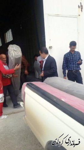 کمک رسانی به روستاهای سیل زده کردکوی 