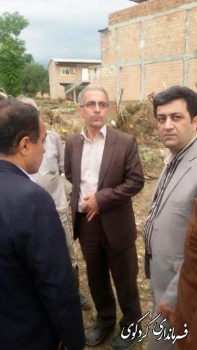 کمک رسانی به روستاهای سیل زده کردکوی 